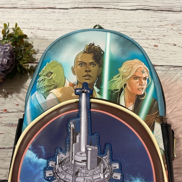 NEW Loungefly Disney Star Wars The High Republic Comic Cover Mini Backpack - Picture 5 of 9